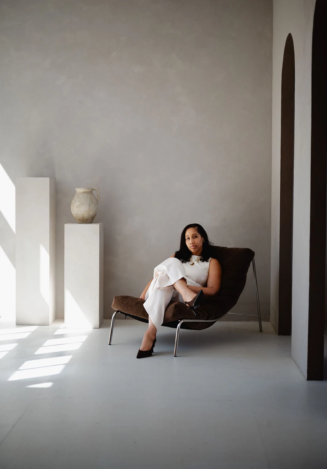 Jill Everett in de studio van Everline HQ